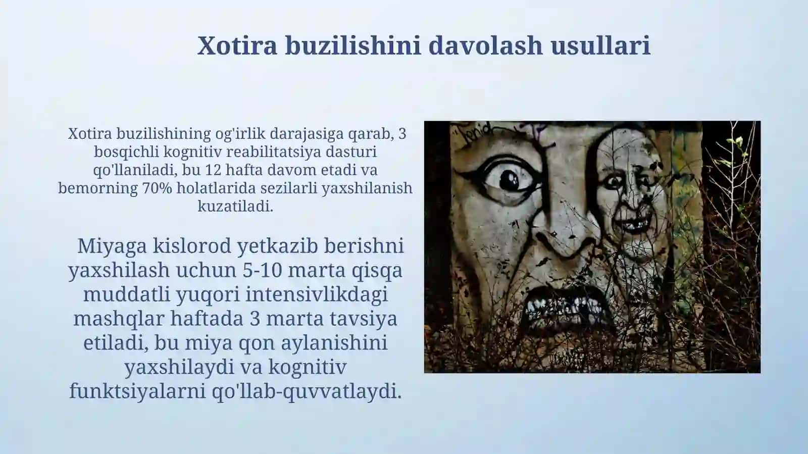 Xotiraning rivojlanishi va buzilishi 4
