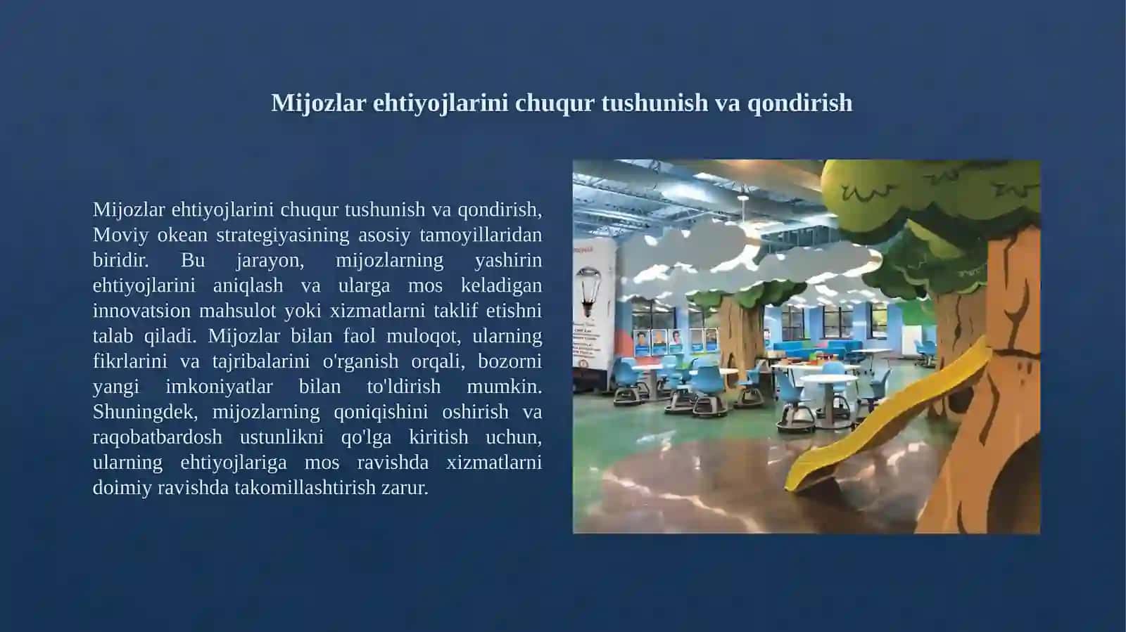 Strategik innovatsiyalar. Moviy okean strategiyasi 4