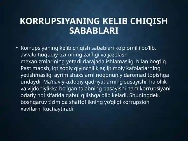 Korrupsiya va konfliktlar 4