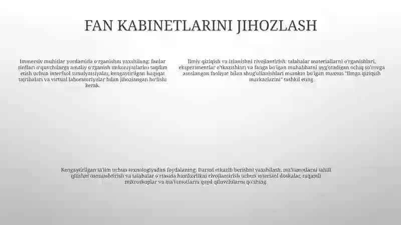 Tabiiy Fan Darslarini Jihozlash Va O'Lkashunoslik Burchagini Tashkil Etish 4