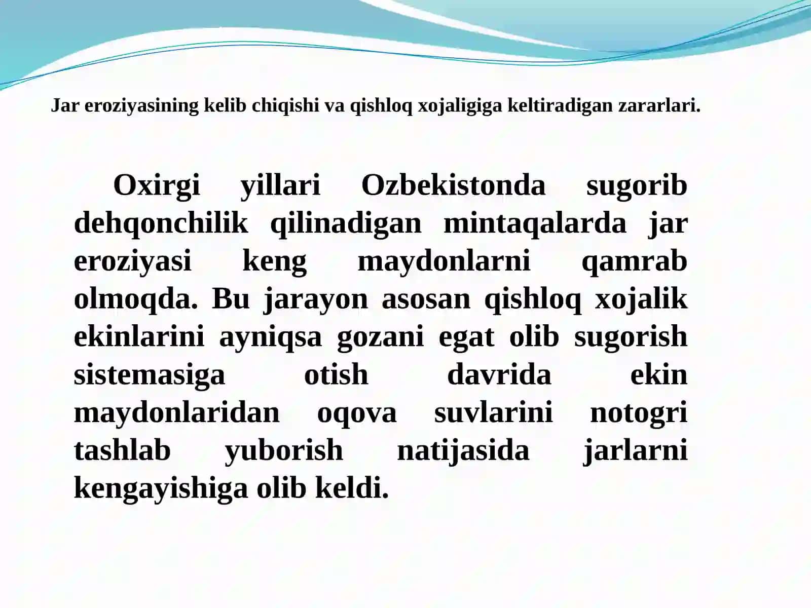 Jar eroziyasi va unga qarshi kurash chora-tadbirlari 4