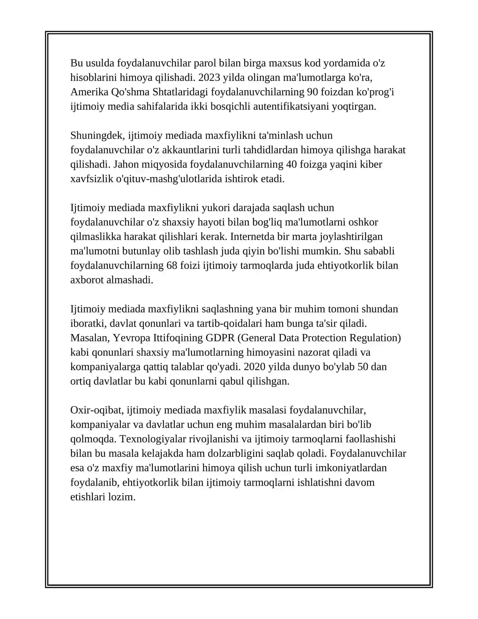 IJTIMOIY MEDIADA TAXTID VA XAVF-XATAR 4