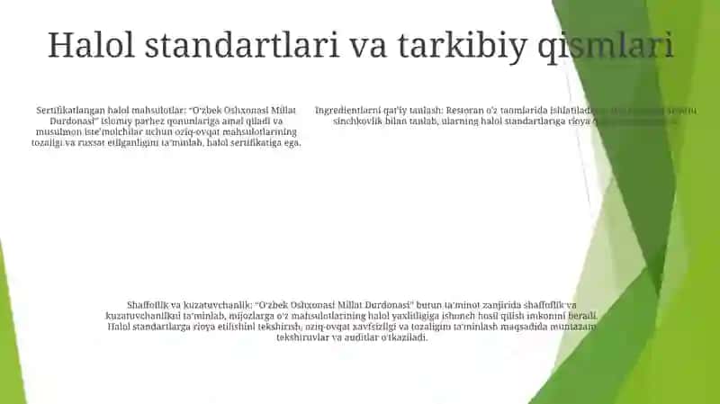 Ózbek Oshxonasi Millat Durdonasi 4