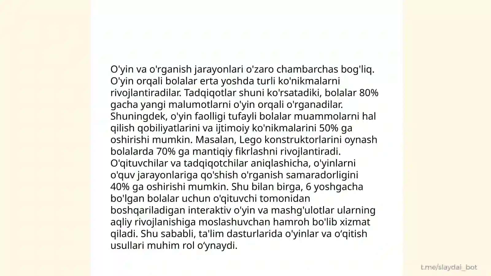 Maktabgacha talim tarbiyani tashkil etish 4