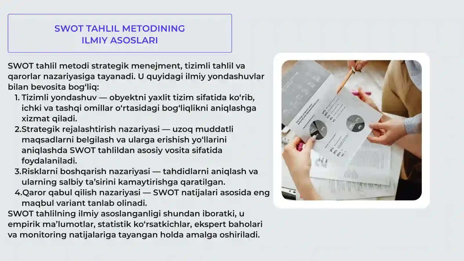 METOD SWOT TAHLIL METODI 4