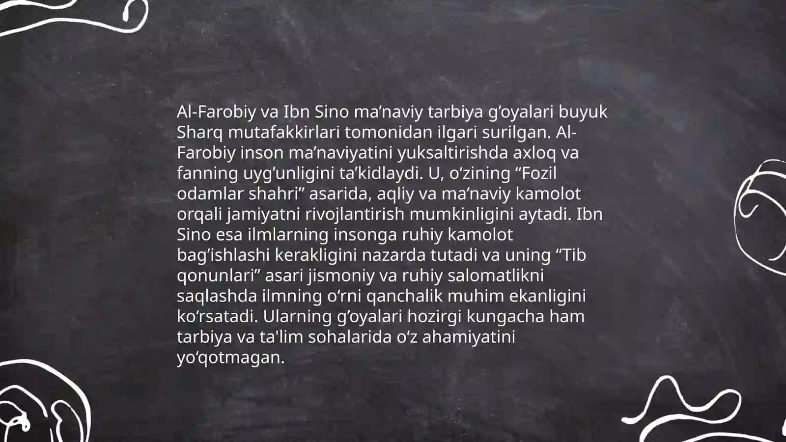 Al-Farobiy va Ibn Sinoning inson tarbiyasi tushunchasi 4