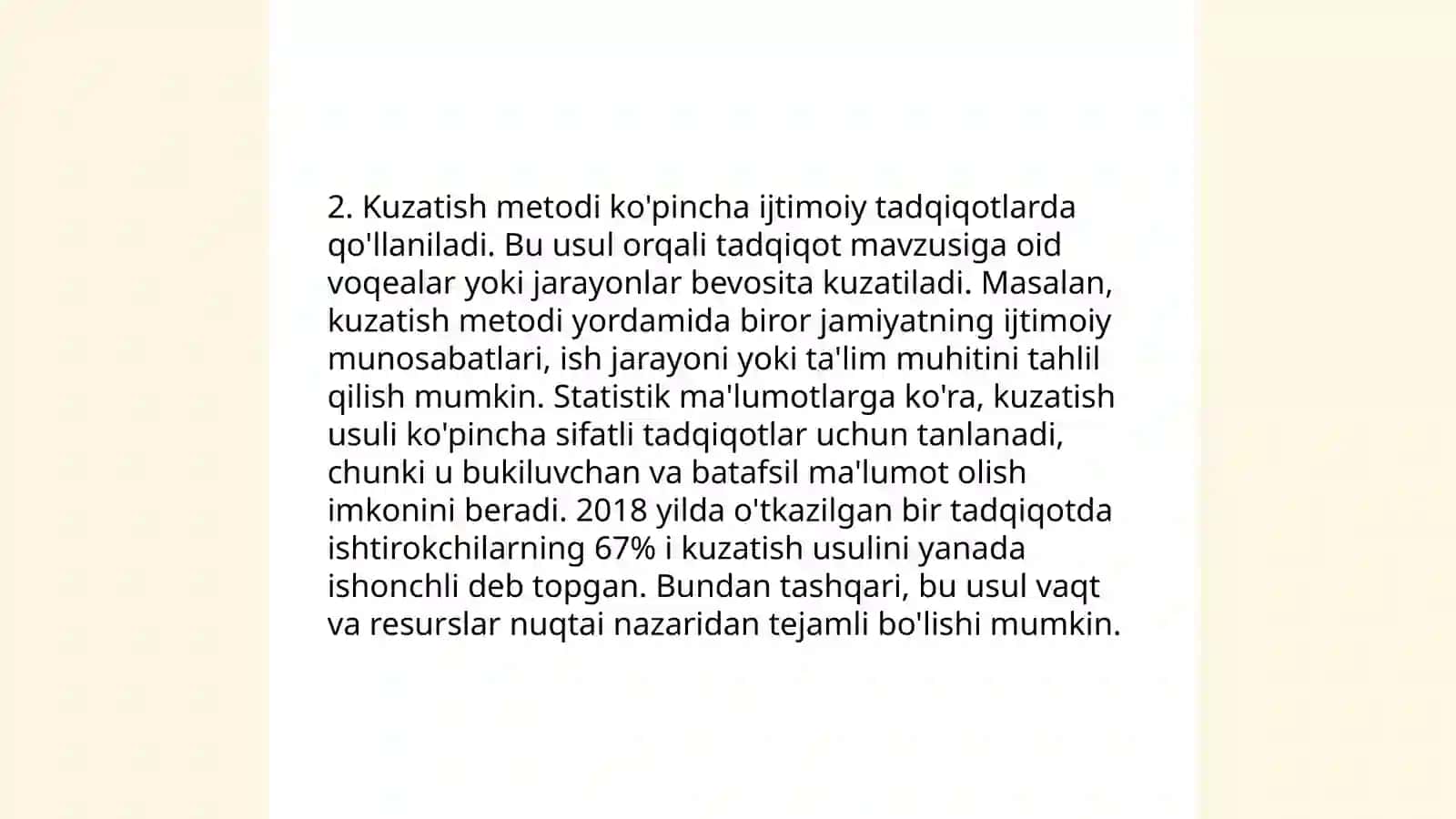 Rivojlanish psixologiyasi metodlari 4