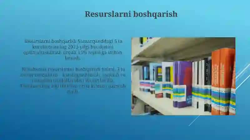 Kutubxona Axborot Faoliyatining Boshqarish Jarayonlarining Bosqichlari 4