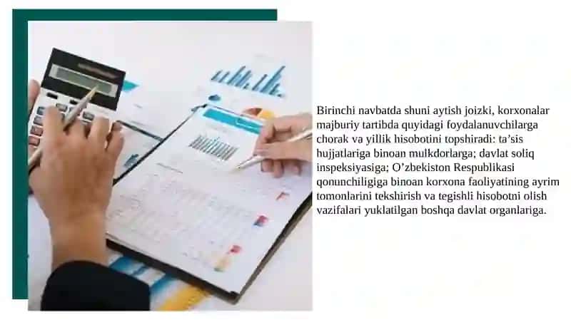 Byudjet tashkilotlarida moliyaviy hisobotlar 4