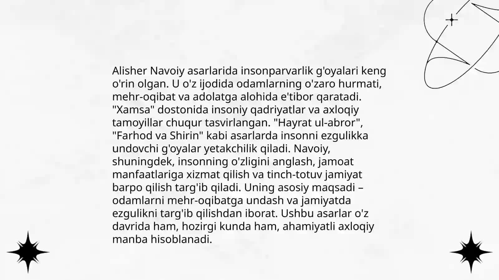 Alisher Navoiy asarlarning didaktik ahamiyati 4