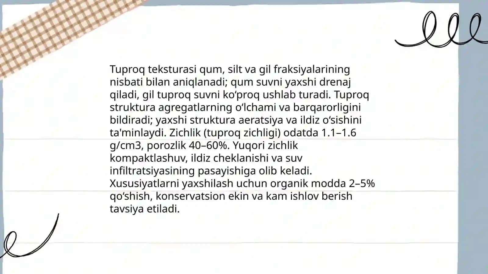 Tuproq resurslari va ularni muhofaza qilish 4