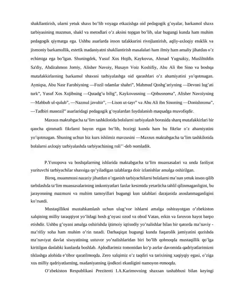 Maxsus maktabgacha ta'lim muassasa bolalarini axloqiy jihatdan tarbiyalash 4