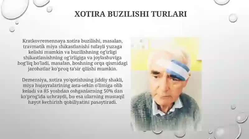 Xotira, xotira turlari va buzilishlari 4
