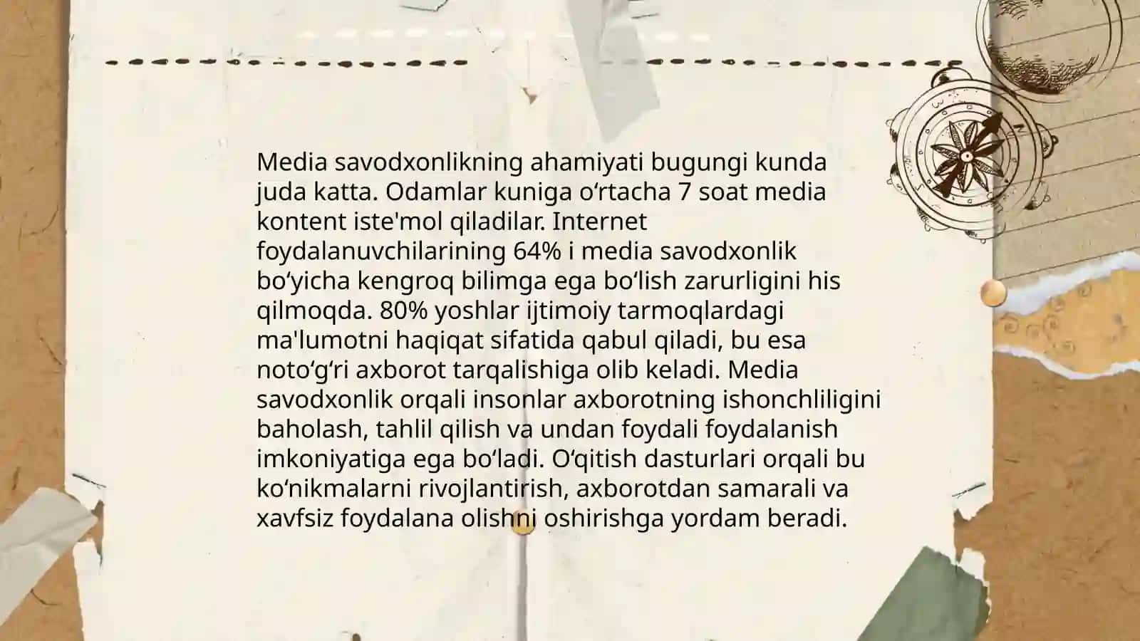Media savodxonligini rivojlantirish yoʻllari 4