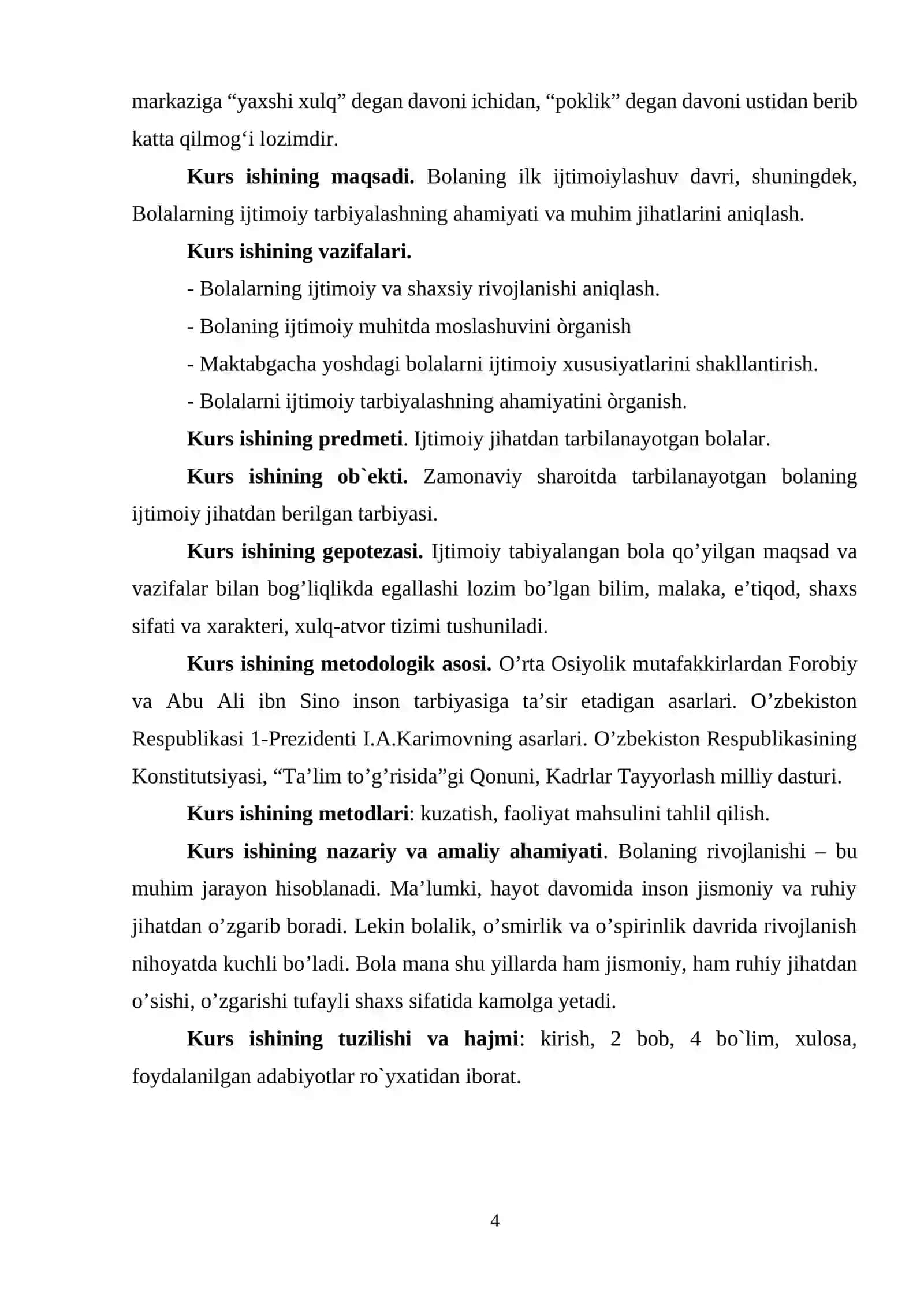 BOLANING ILK IJTIMOIYLASHUV DAVRI 4