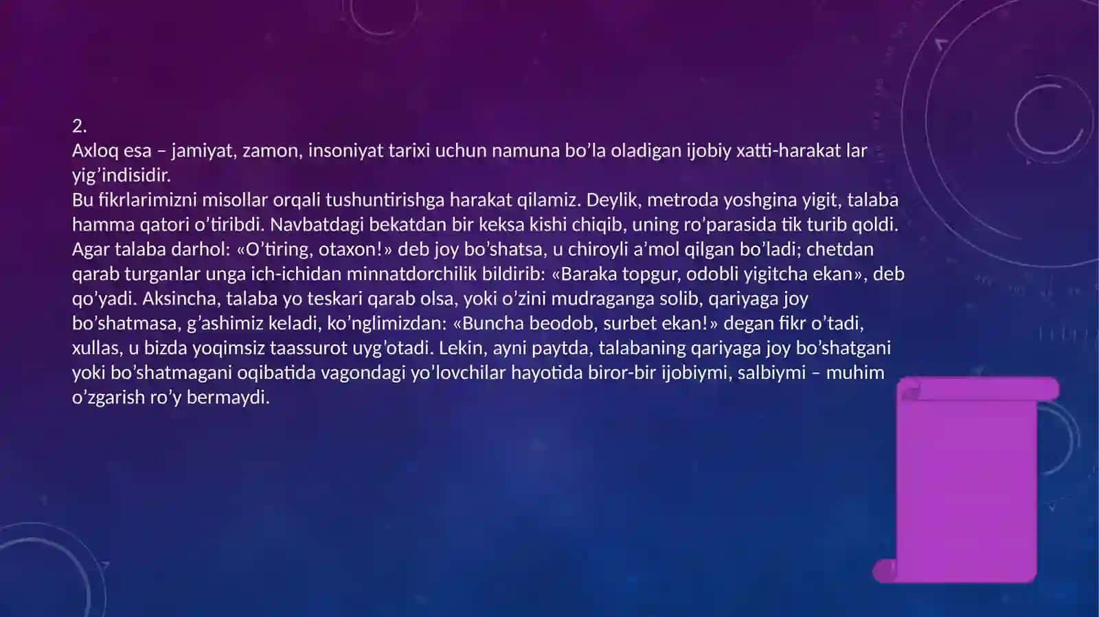 Etikaning zamonaviy muammolaridiniyva ilmiy yondashuv 4