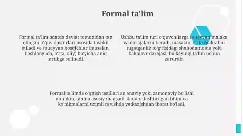Tarbiya turlari tasnifi 4