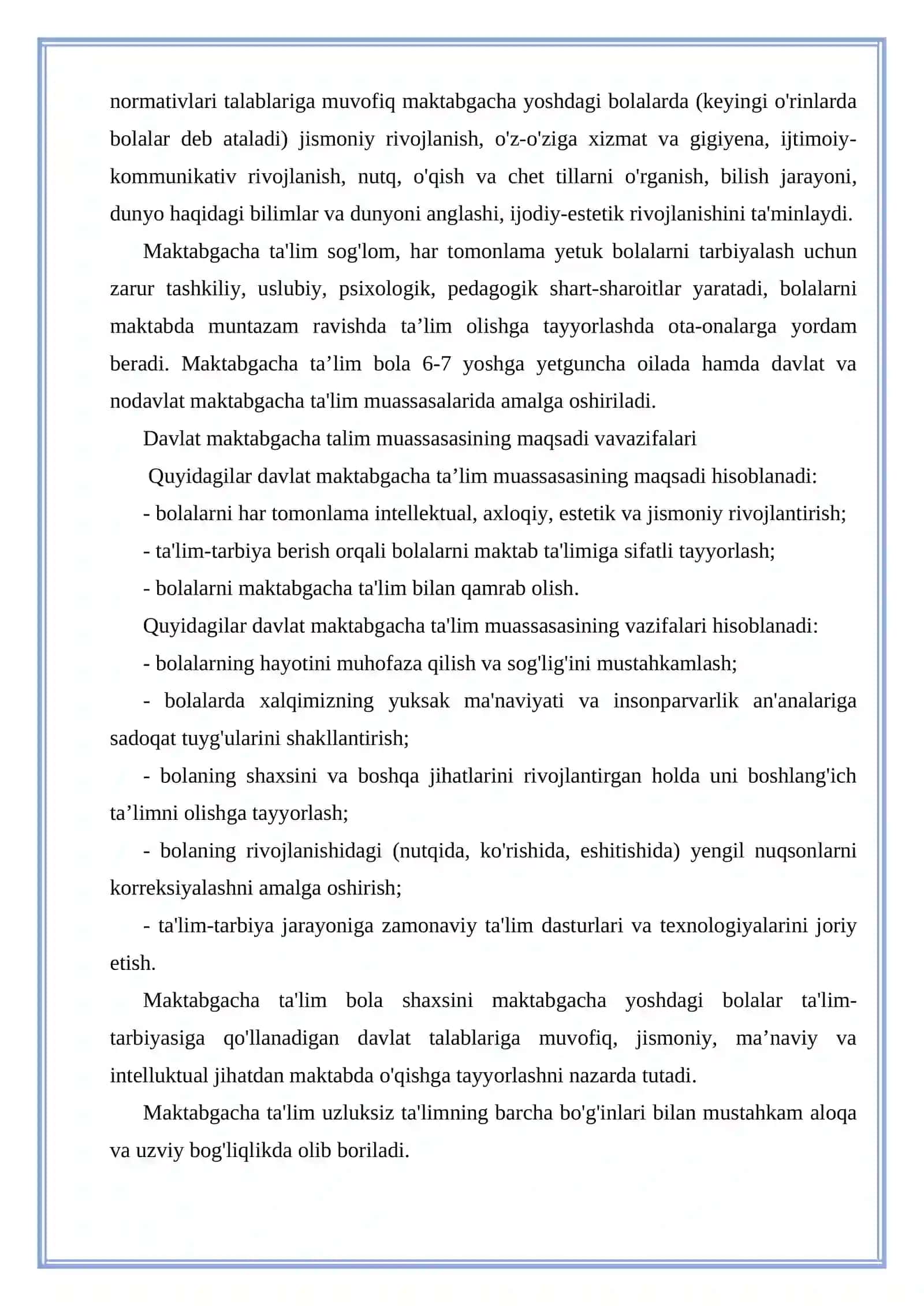 To'rt yoshli bolalar taraqqiyoti 4