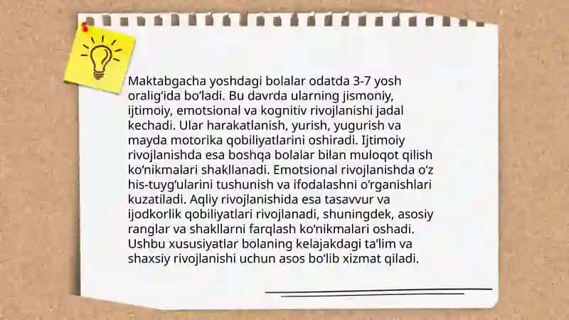 Maktabgacha taʼlimda taʼlim dasturlarini ishlab chiqish 4