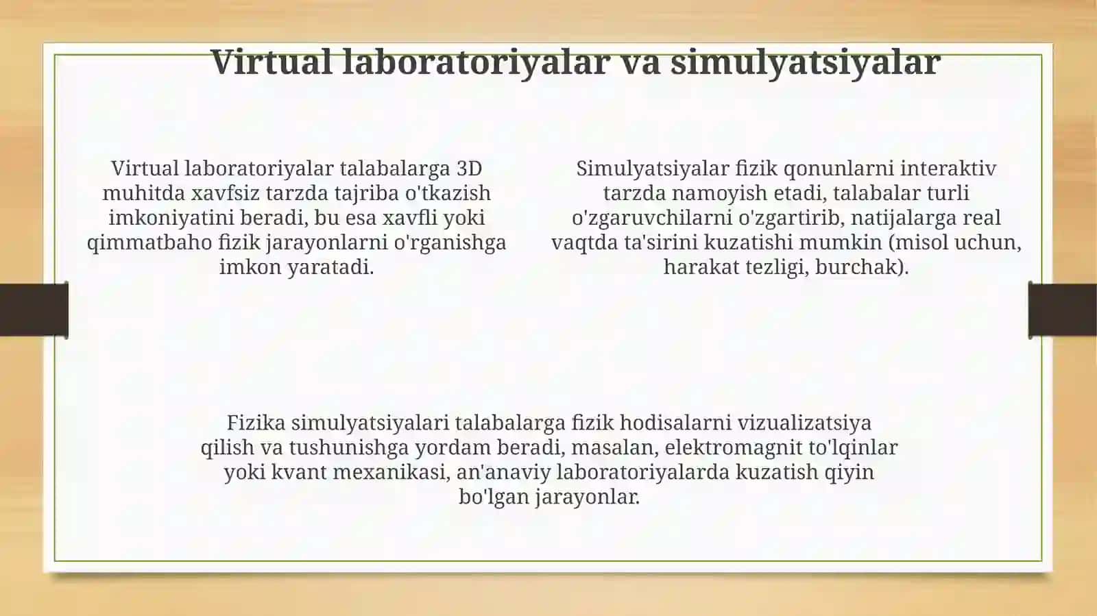Zamonaviy axborot texnologiyalari fizika taʼlimida 4