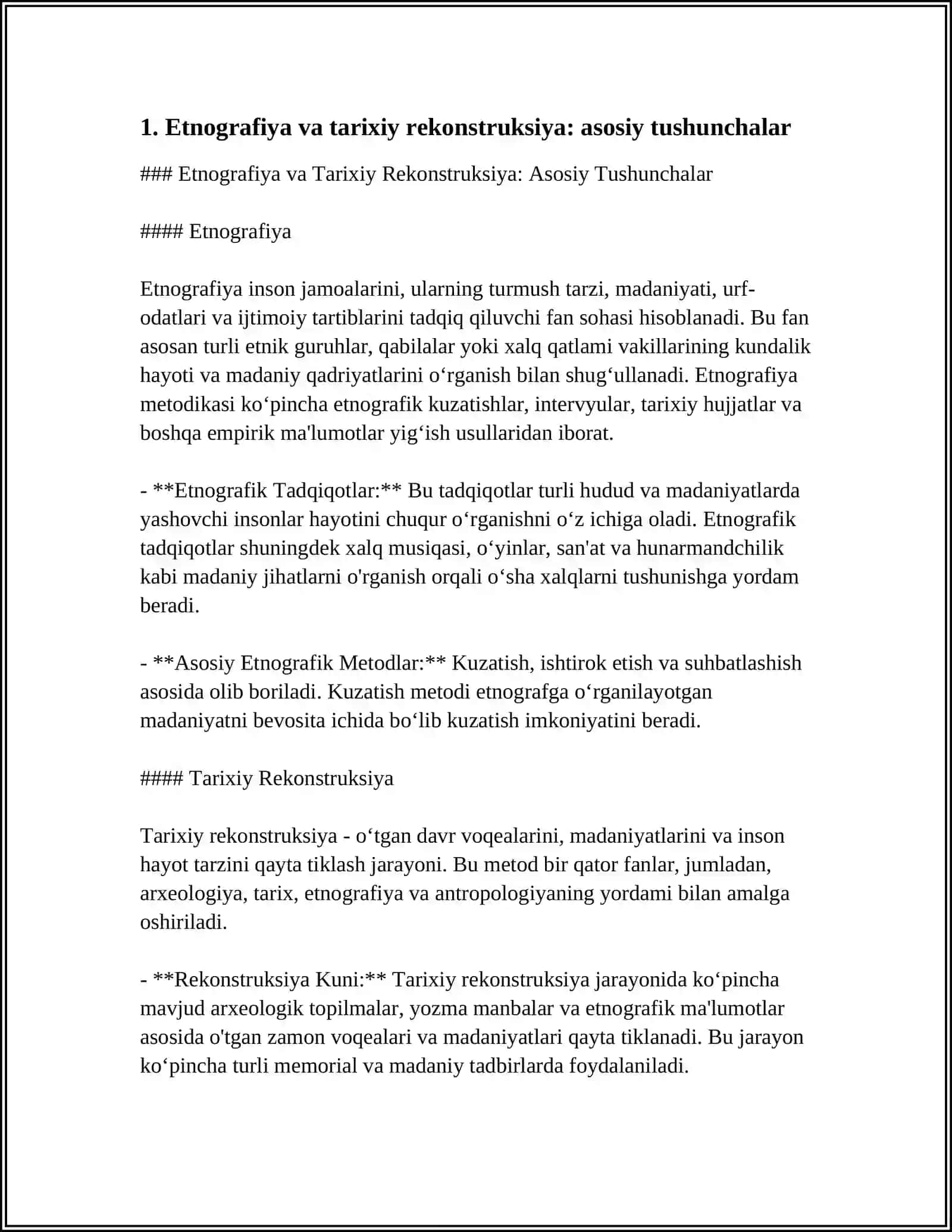 TARIXIY REKONSTRUKSIYADA ETNOGRAFIYANING O'RNI VA ROLI 4