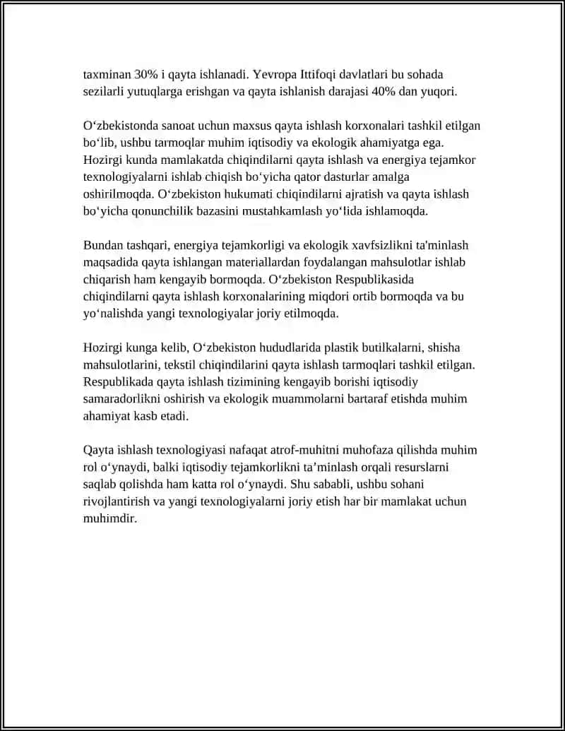 QUYMAKORLIK TEXNOLOGIYASI JARAYONLAR 4