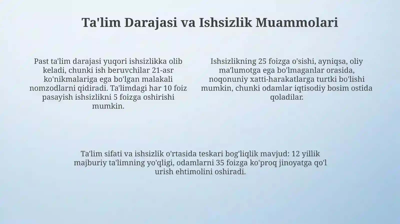 Qonunbuzarlikka undovchi sabablar 4