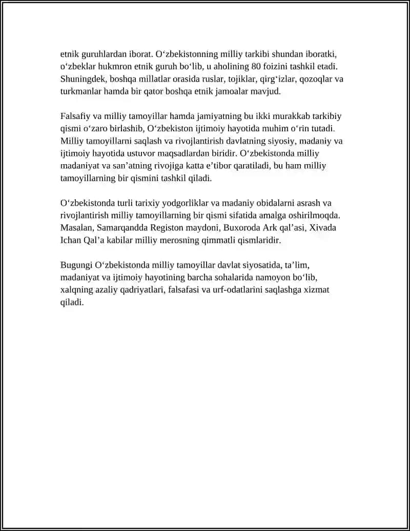 FALSAFANING MILLIY VA UMUMINSONIY TAMOYILLARI 4