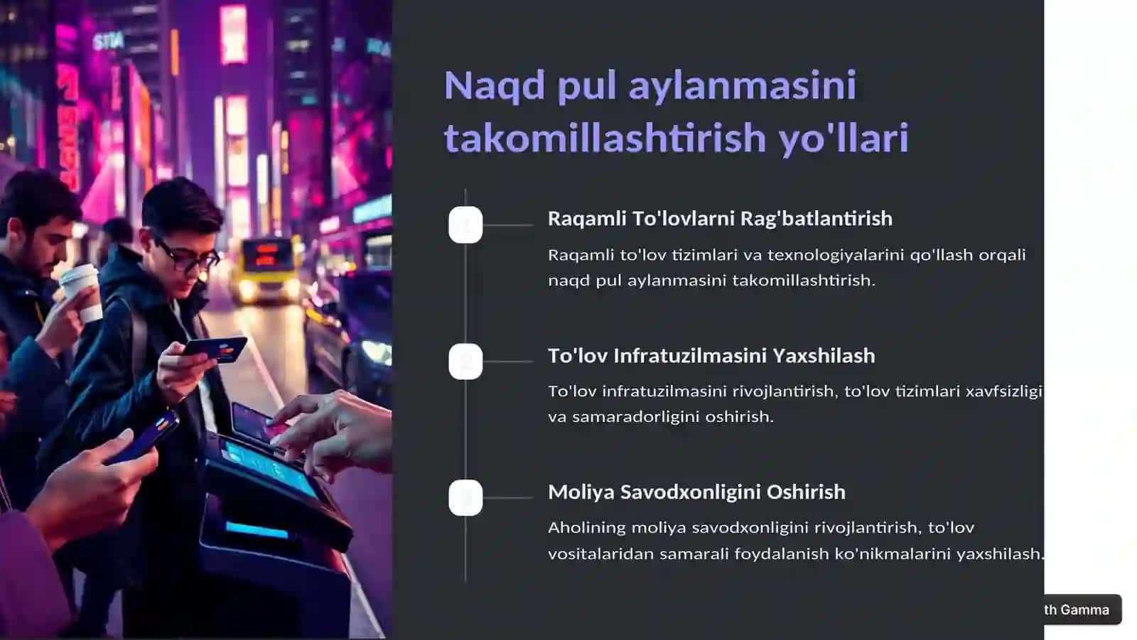 Naqd pul aylanmasining zarurligi 4