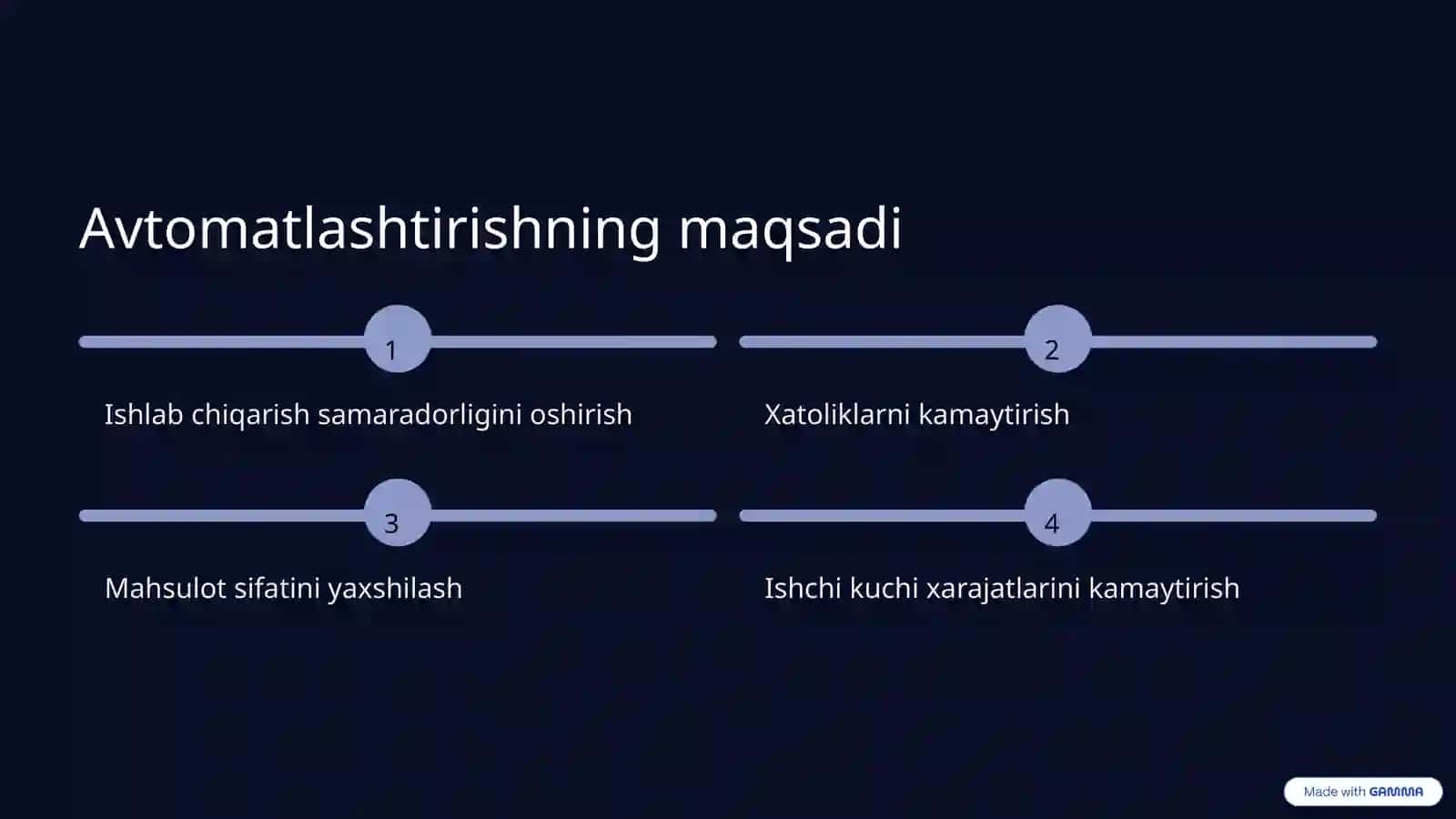Ishlab chiqarish jarayonlarini avtomatlashtirishning rivojlanish tarixi 4