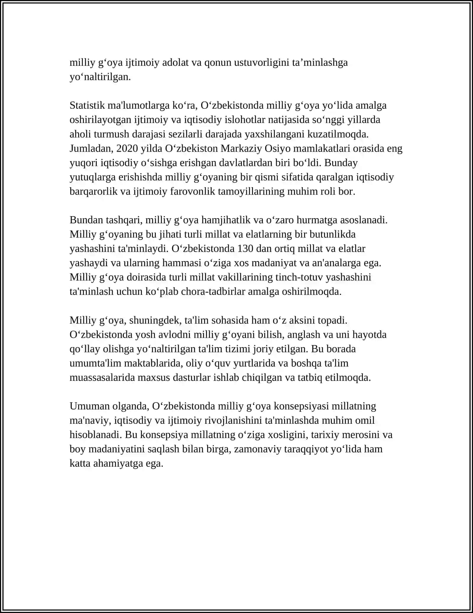 MILLIY ĞOYADA SIYOSIY INSTITUTLAR VA MAFKURALAR XILMA XILLIGI TAMOYILI 4