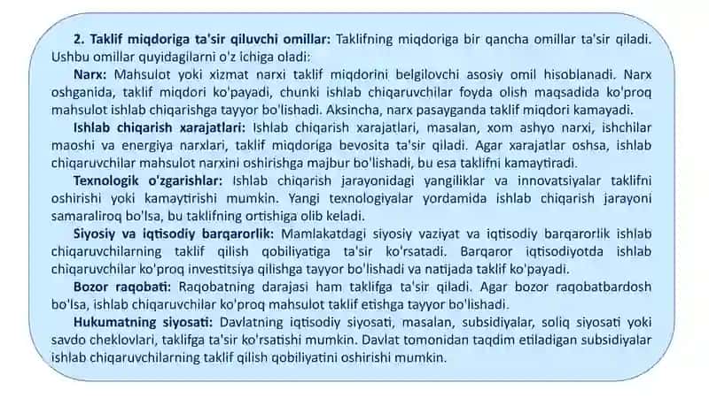 Taklif tushinchasi 4