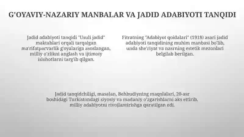 O'zbek adabiy tanqidida nazariy maktablar 4