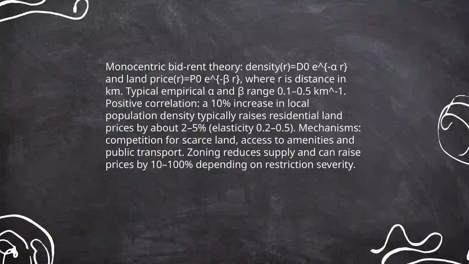 Population Density and Land Value Relationship 4