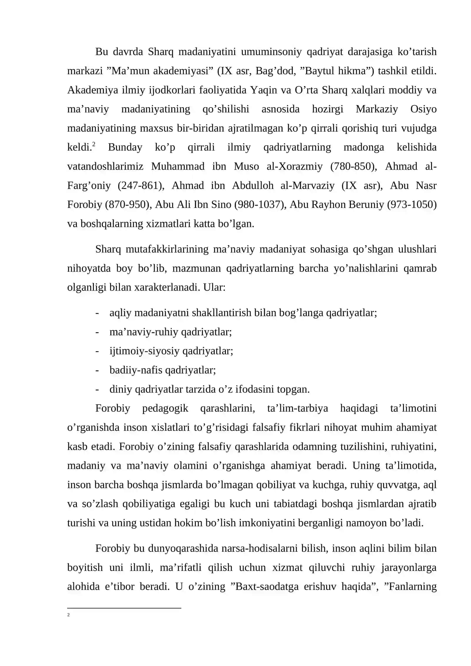 Sharq mutafakkirlarining nogiron bolalarning ta’lim –tarbiyasi haqida qarashlari 4