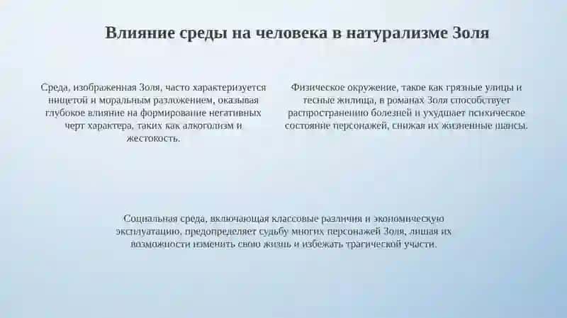 Натурализм Золя 4