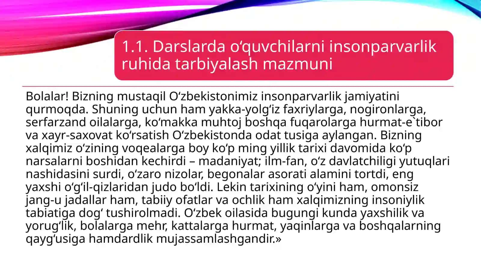 Insonparvarlik 4
