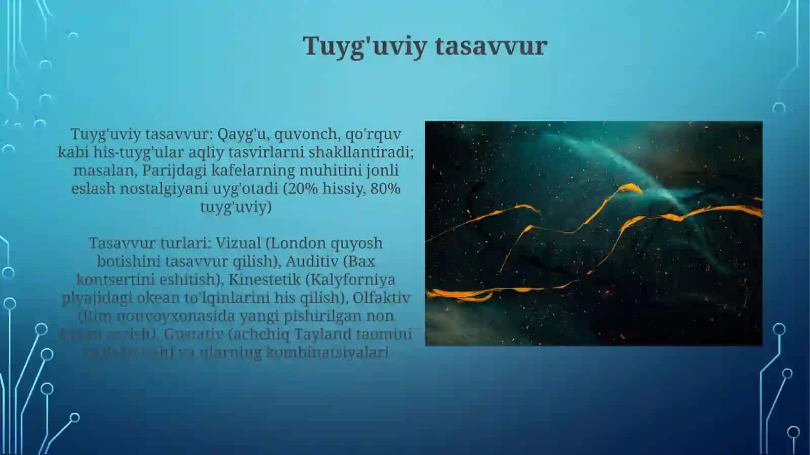 Tasavvur jarayonlari 4