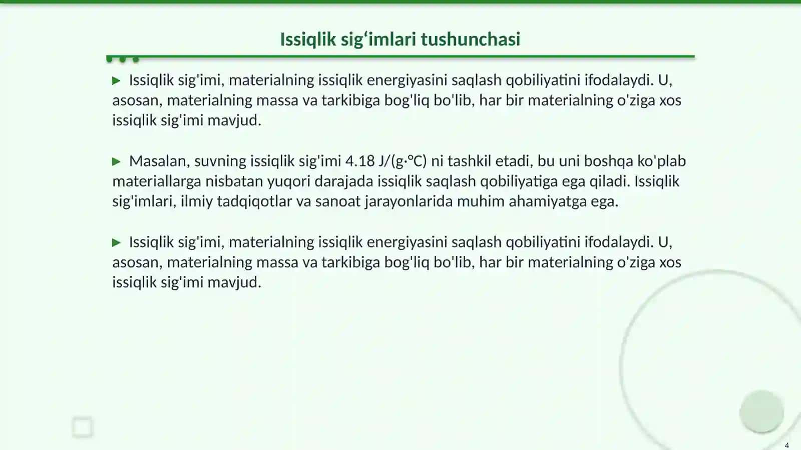 Issiqlik sigʻimlari nisbatini akustik metod yordamida aniqlash qurilmasi 4