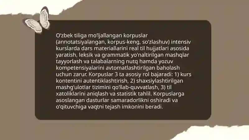 Kompyuter lingvistikasi 4