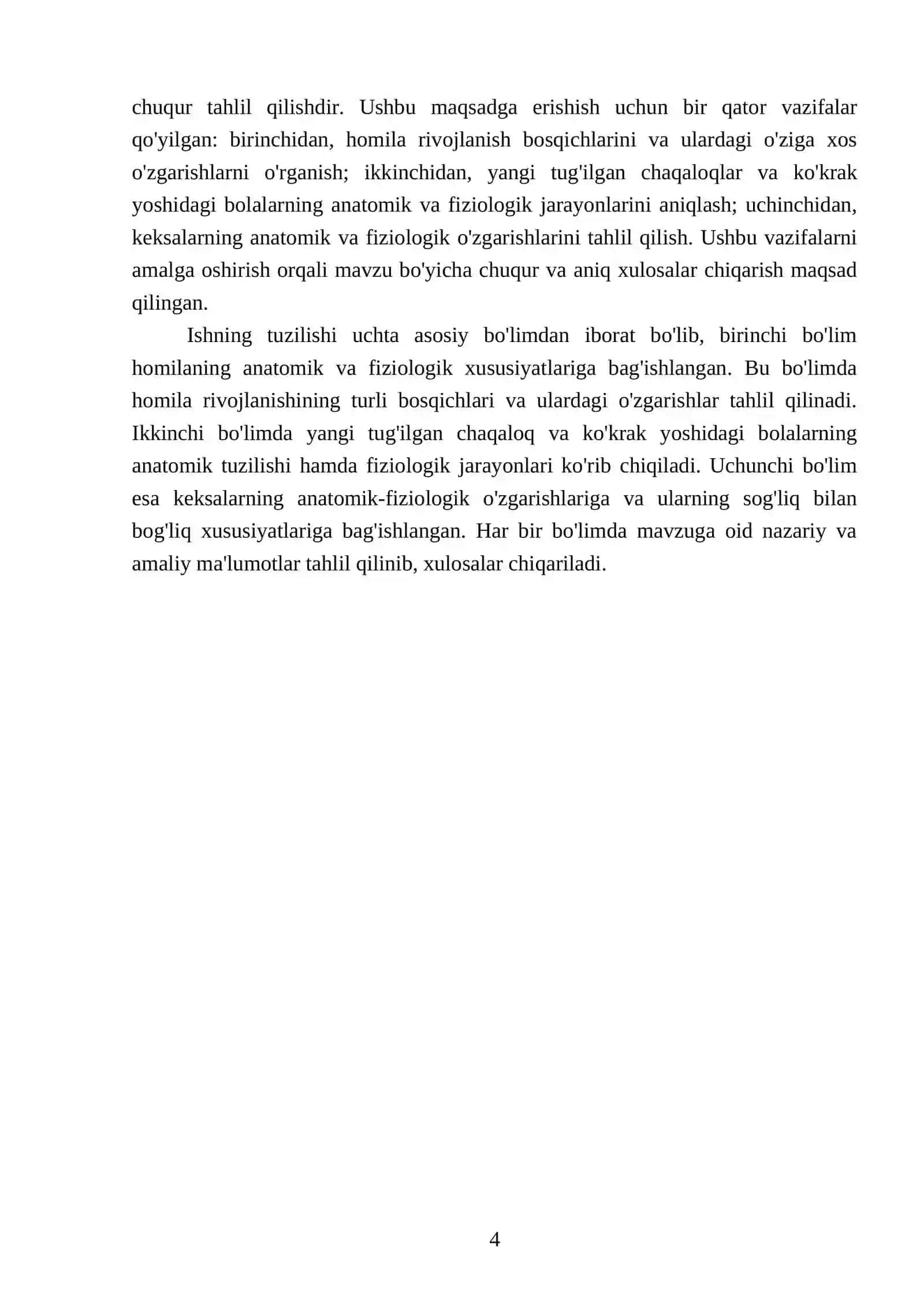 Homilaning, yangi tugʻilgan chaqaloqning, koʻkrak yoshidagi bolalarning va keksalarning oʻziga xos anatomik fiziologik xususiyatlari 4