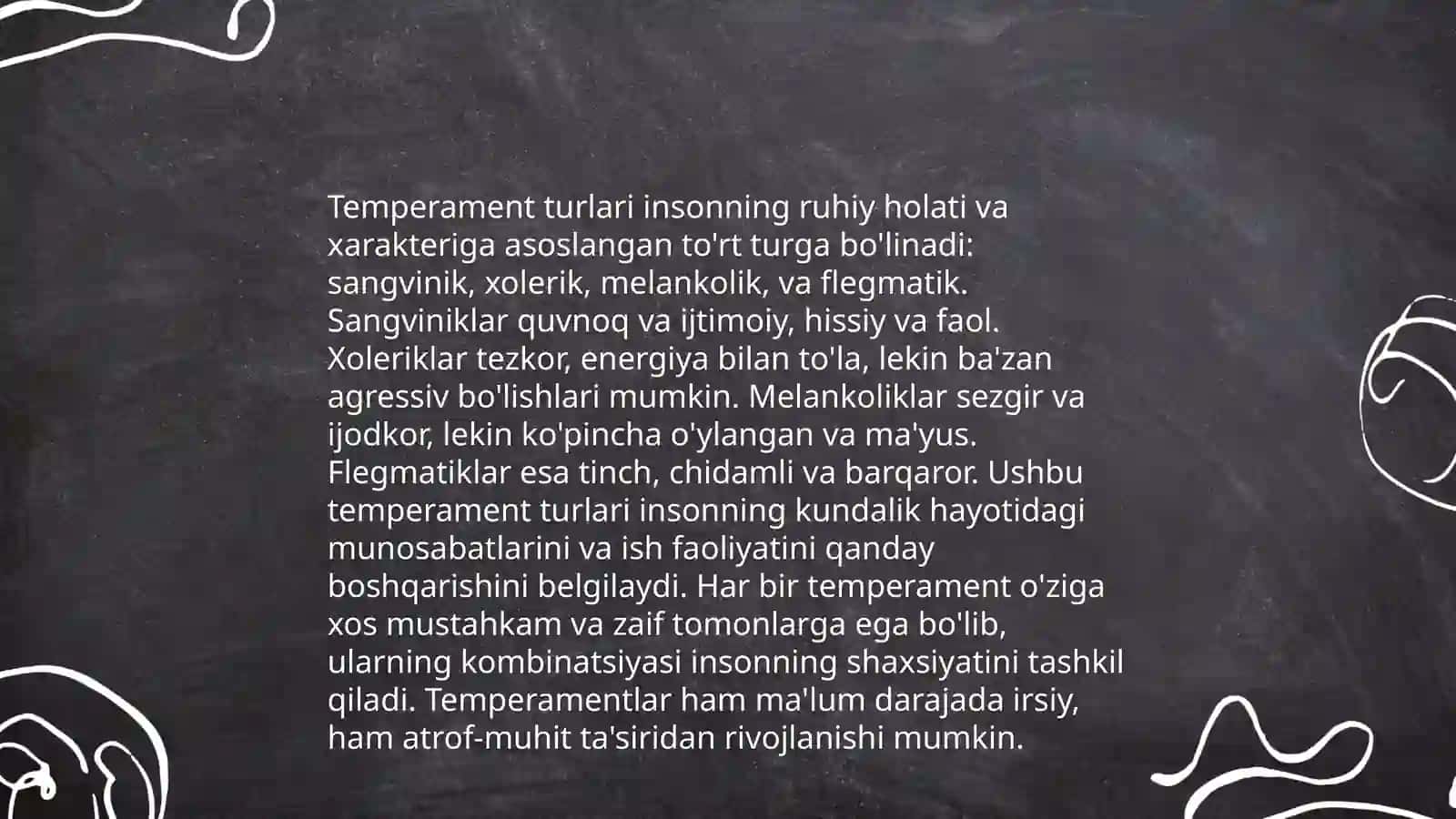 Temperament 4