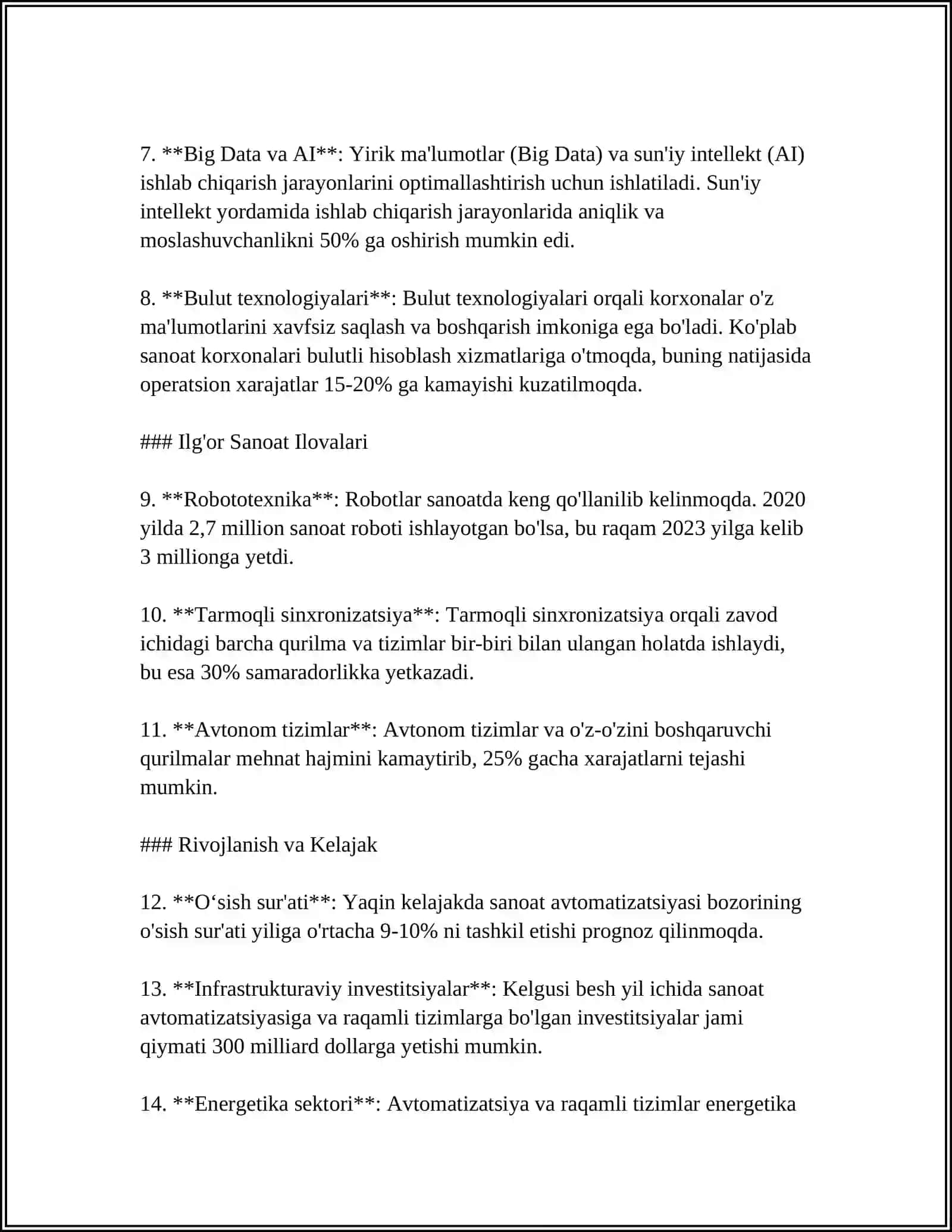 RAQAMLI AVTOMATIK BOSHQARISH TIZIMLARI ELEMENTLARINING TAVSIFI 4