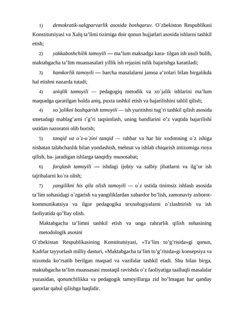 O’ZBEKISTONDA IJTIMOIY MAKTABGACHA TA’LIMNI VUJUDGA KELISHI VA TARAQQIYOT BOSQICHLARI 4
