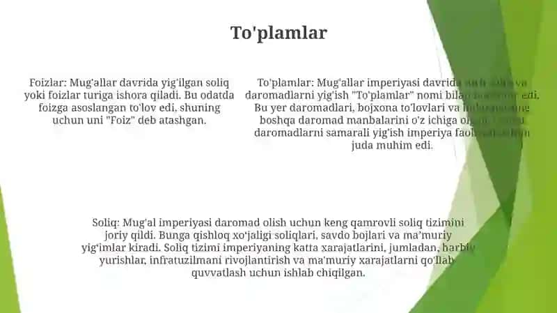 Foizlar 4