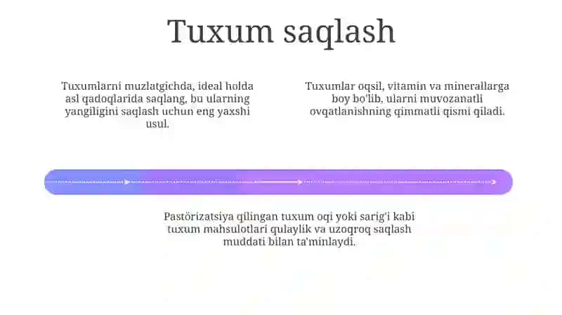 Tuxum va tuxum maxsulotlari 4
