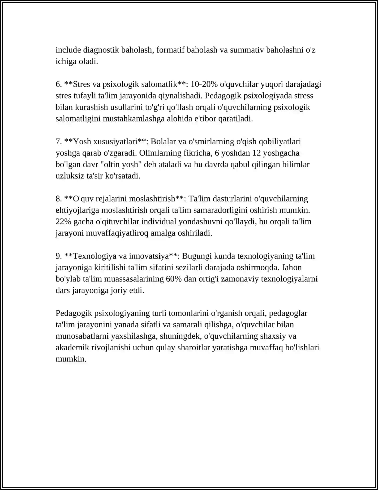 FARG‘ONA DAVLAT UNIVERSITETI PEDAGOGIKA KAFEDRASI 4