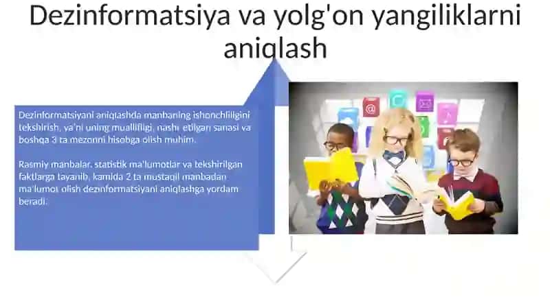 Ommaviy axborot vositalari savodxonligini oshirish usullari 4