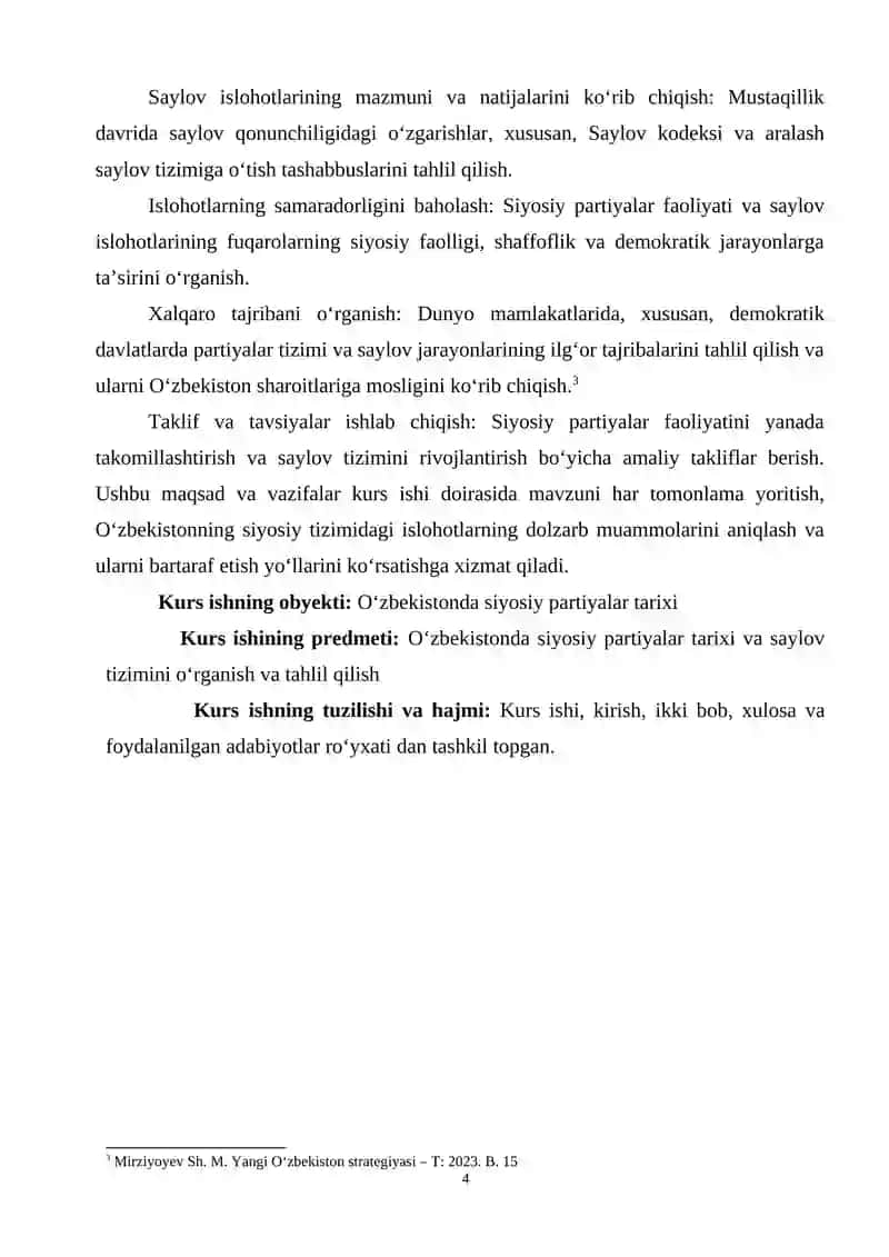 Mustaqil O‘zbekistonda siyosiy partiyalar tizimi va saylov islohotlari 4