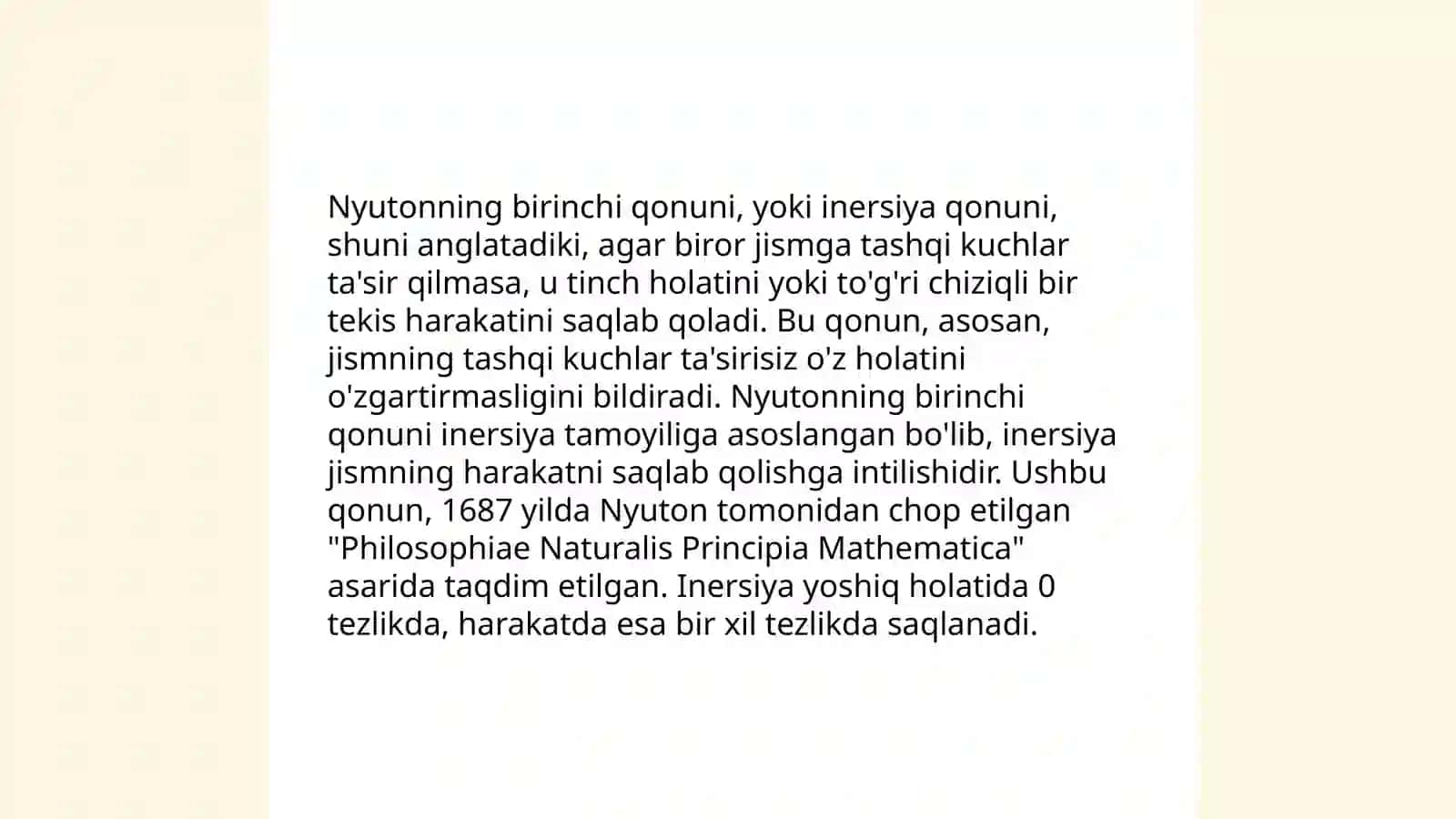 Inersiya kúshleri 4